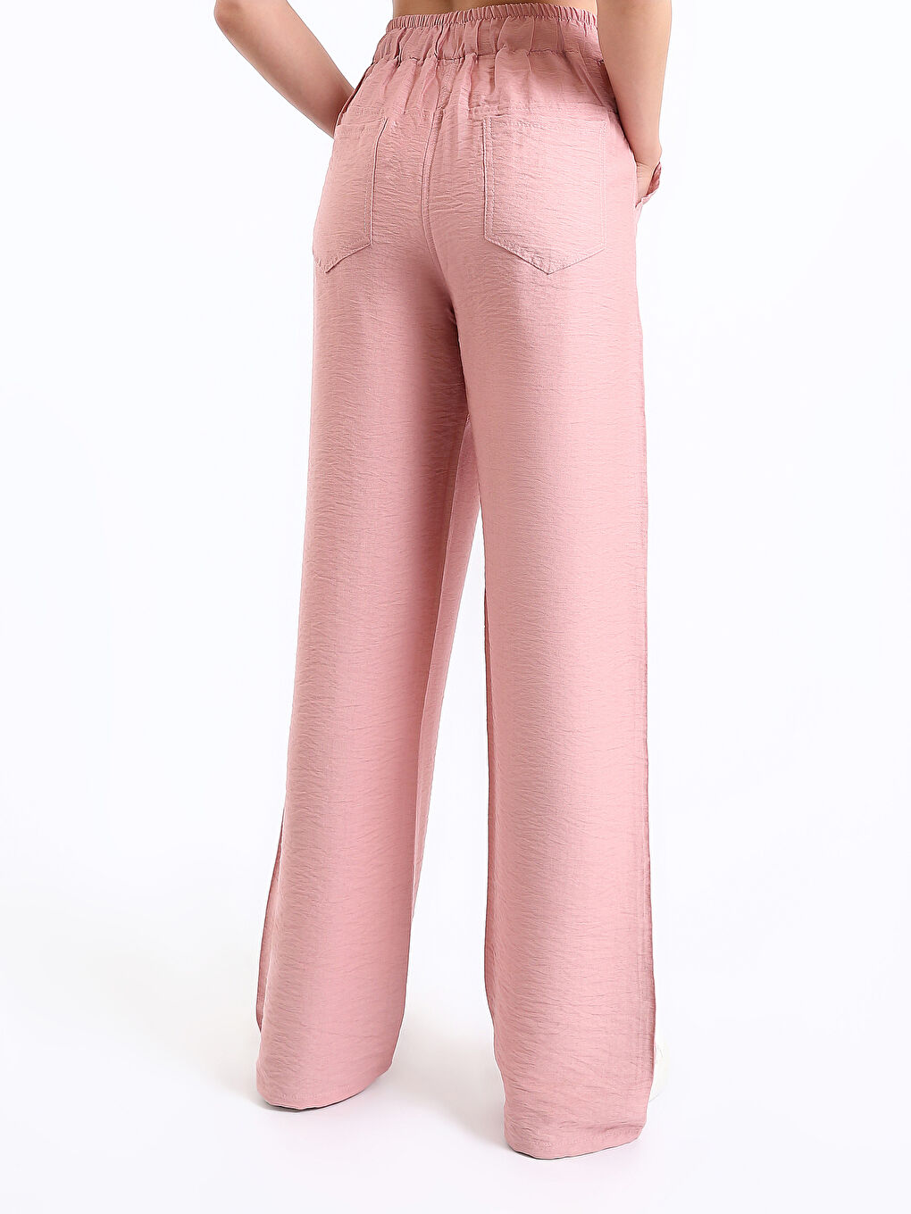 Elasticated Waist Women's Trousers-8