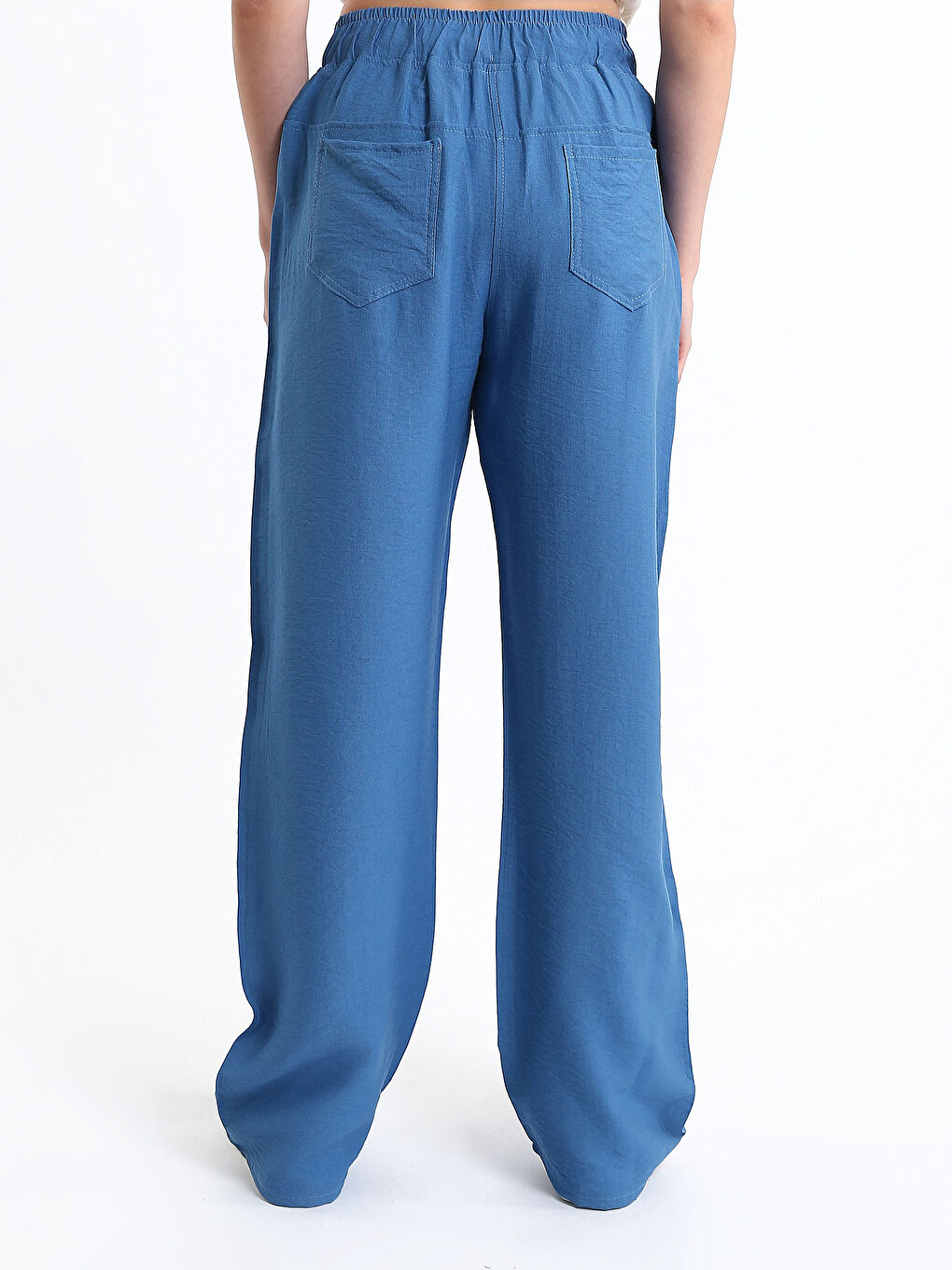 Elasticated Waist Women's Trousers-8