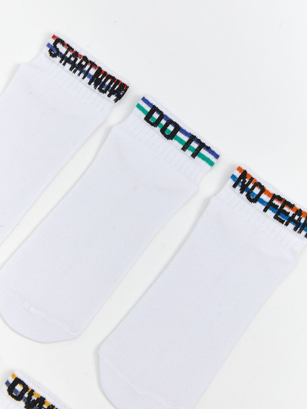 LCW Kids Patterned Boys Trainer Socks 5 Pack -S5RN22Z4-K00