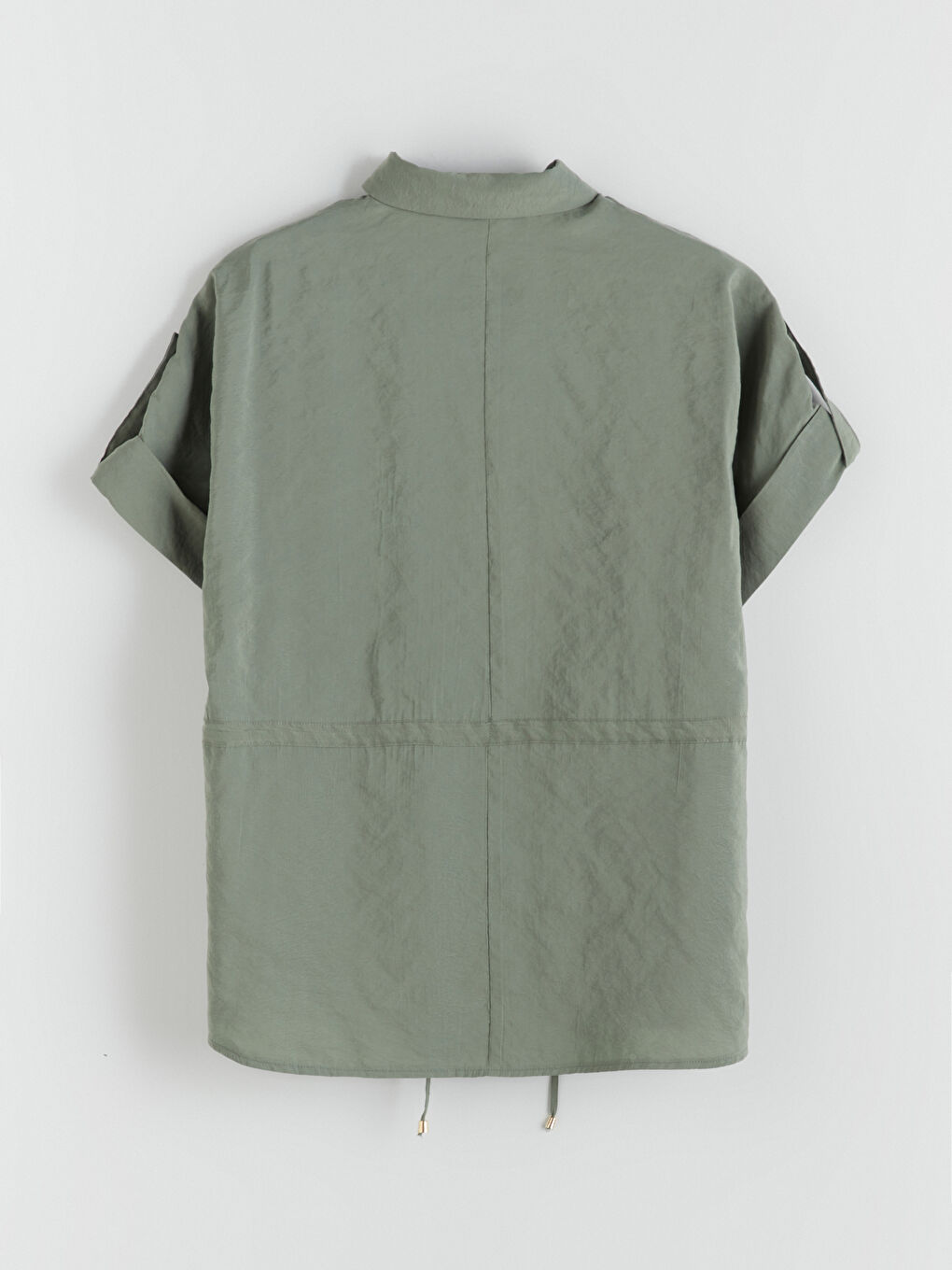 LCWAIKIKI Classic Modal Blend Oversize Women's Shirt -S5RN29Z8-8MS