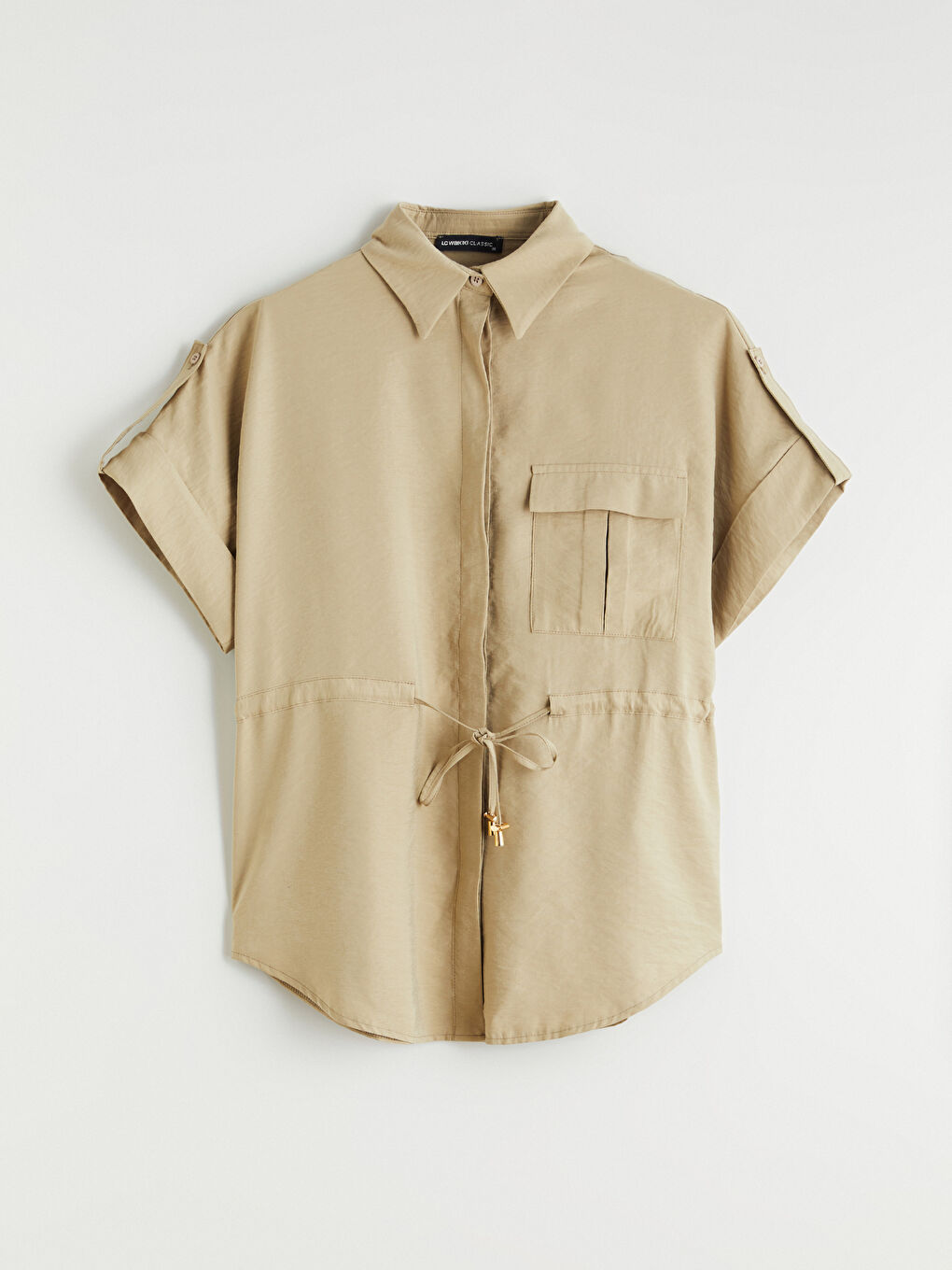 Oversize Modal Blend Women's Shirt-8