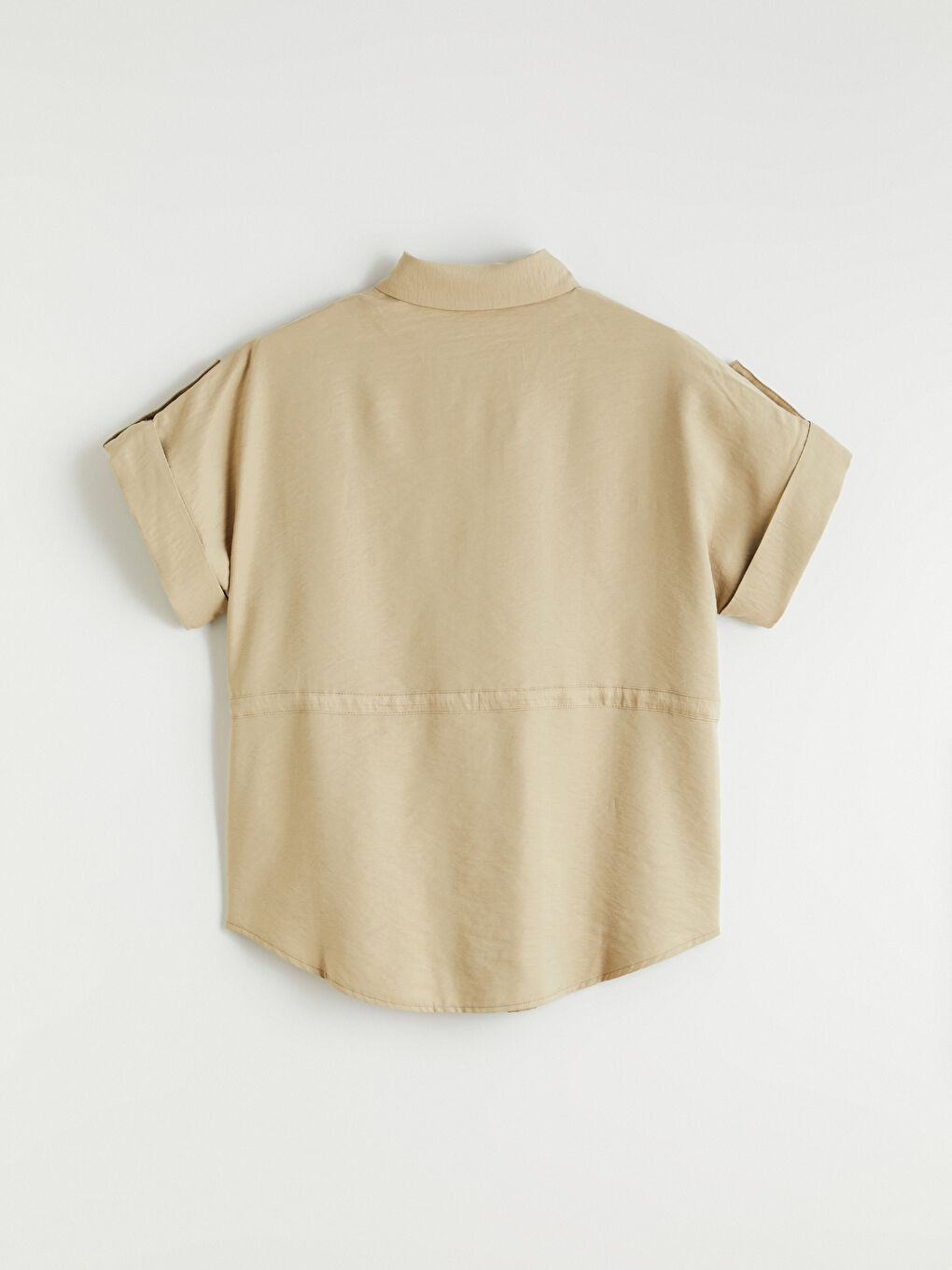 Oversize Modal Blend Women's Shirt-10