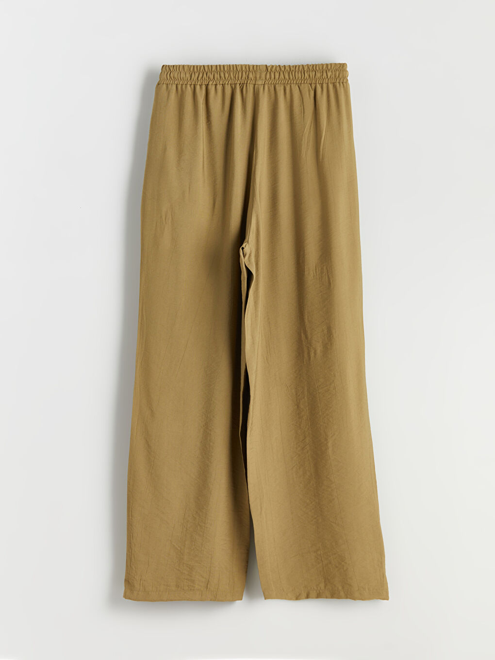 LCWAIKIKI Classic Elastic Waist Wide Leg Women's Trousers -S5RN40Z8-HCB