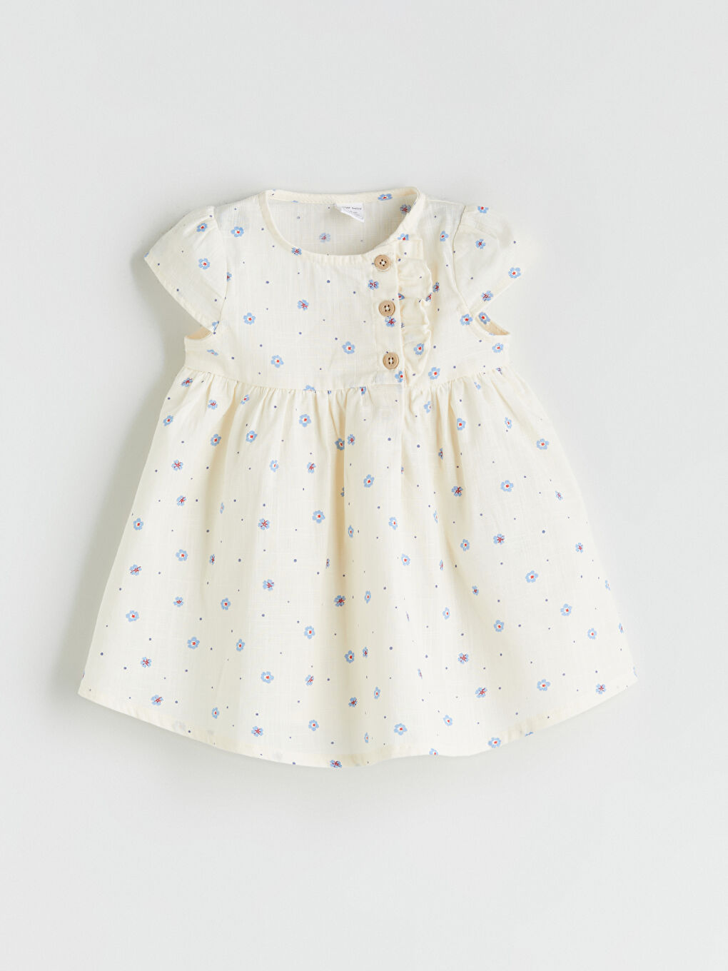 Crew Neck Floral Baby Girls' Dress -S5RN48Z1-LRA