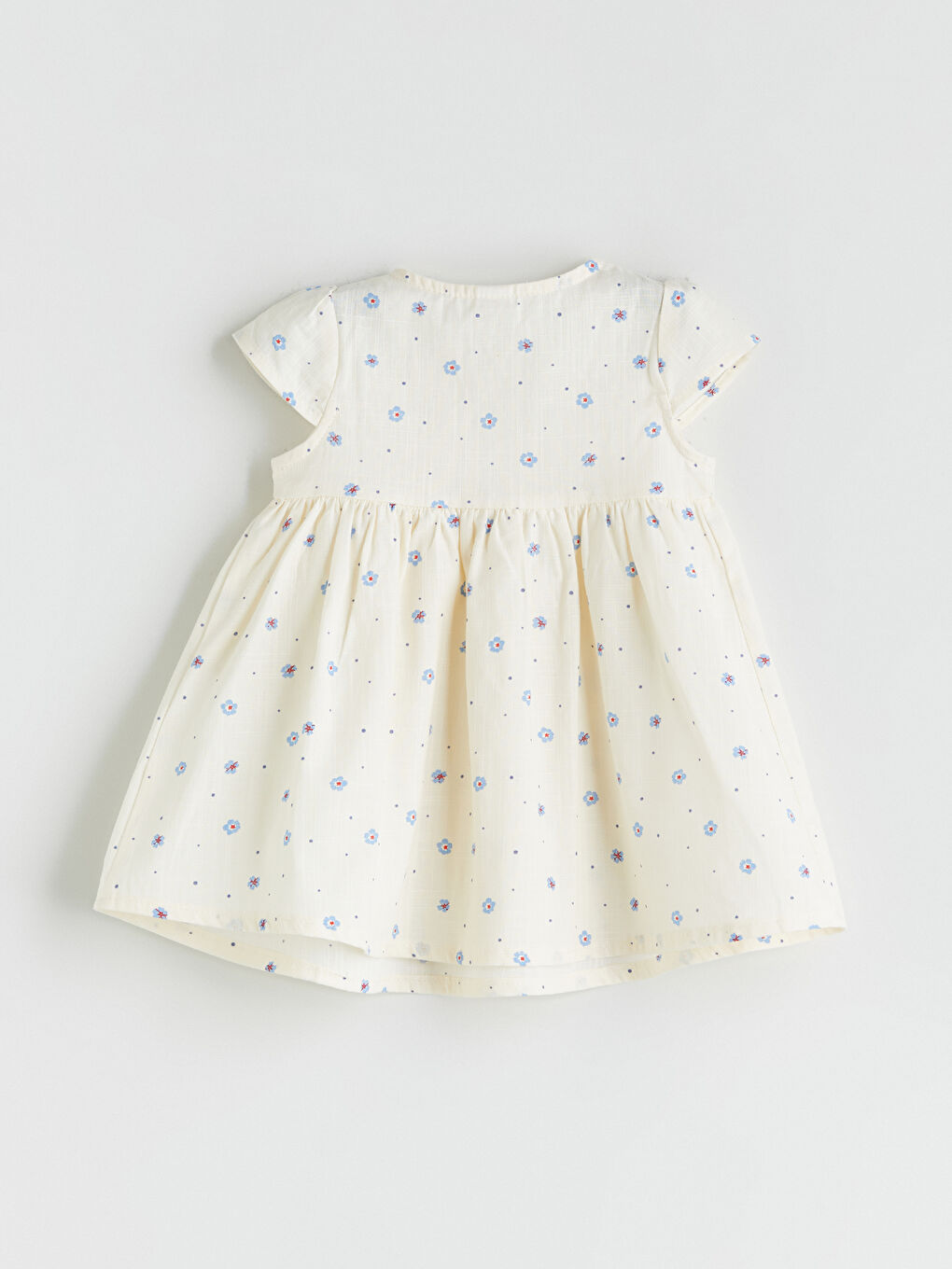 Crew Neck Floral Baby Girls' Dress -S5RN48Z1-LRA