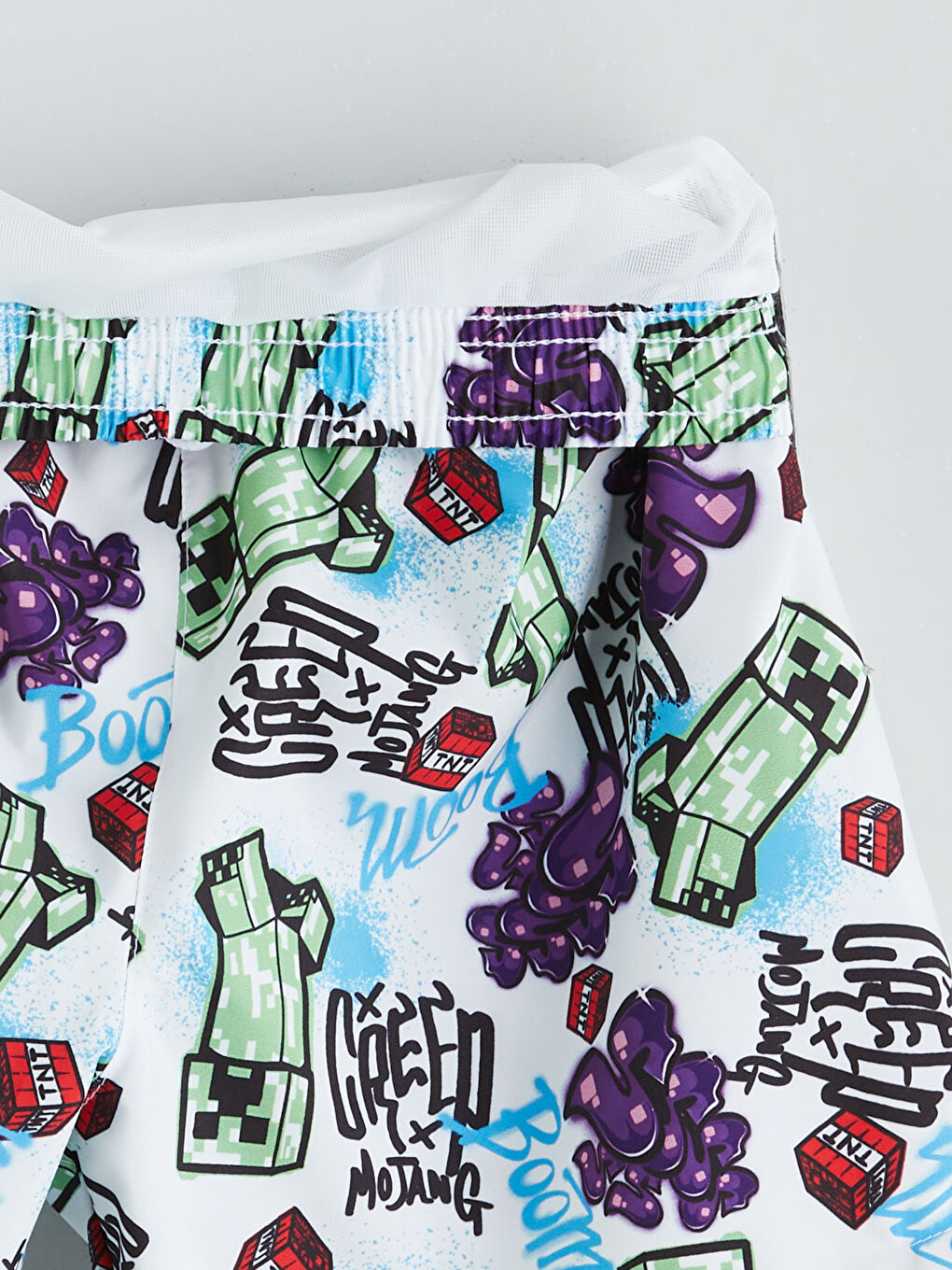 LCW Kids Boy WHITE Swimming Shorts -S5RN53Z4-LU7