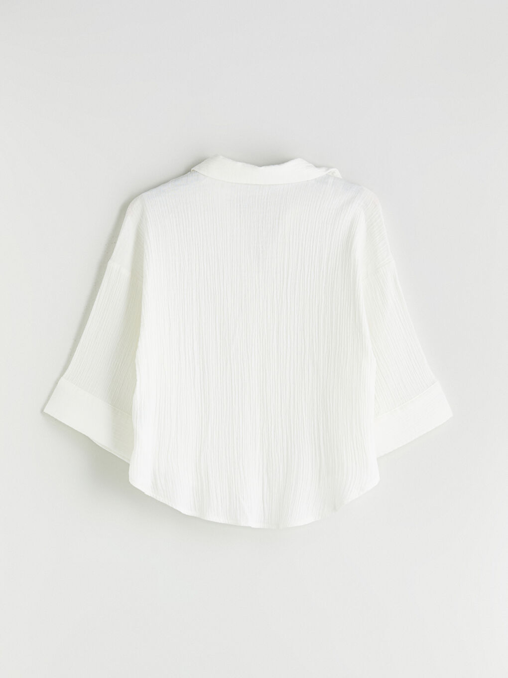 Oversize Muslin Women's Shirt -S5RN60Z8-R9J