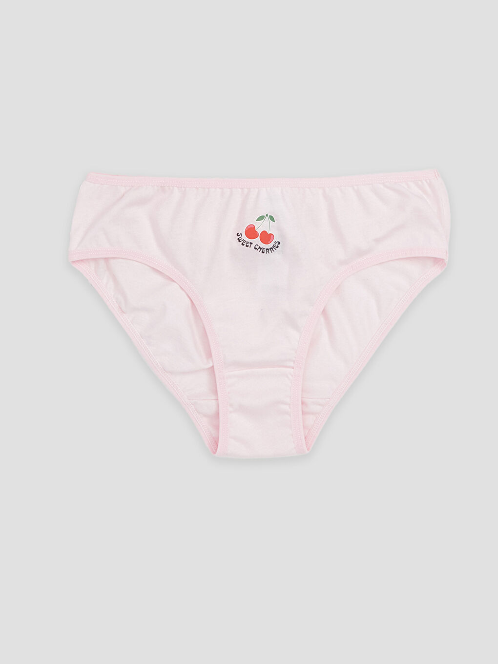 Pembe Baskılı Kız Çocuk Külot