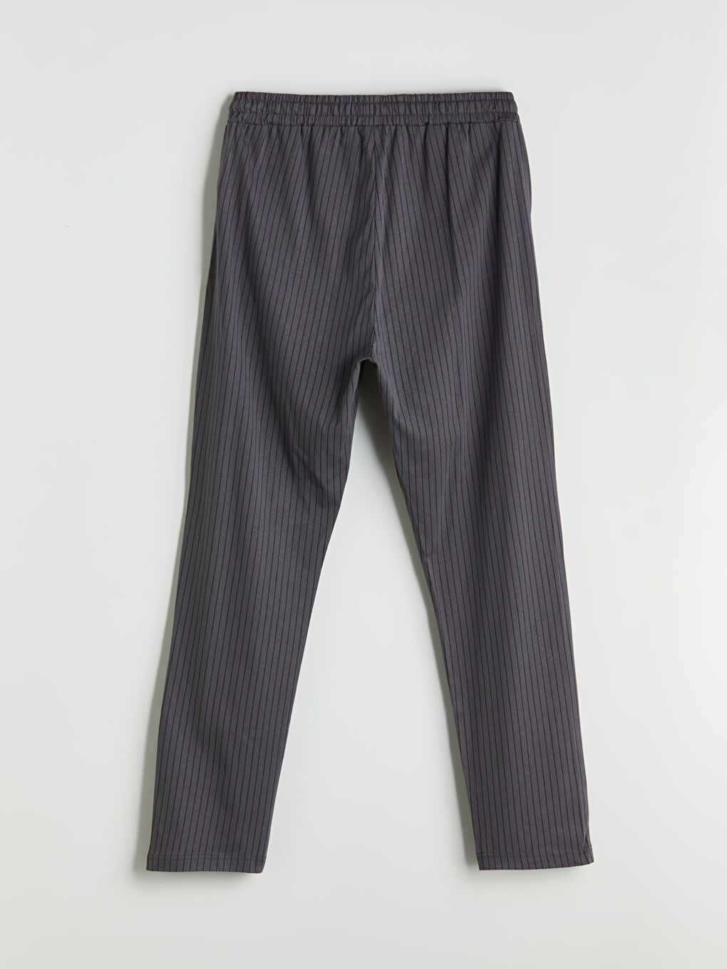 Gri Standart Kalıp Çizgili Erkek Pijama Altı-5