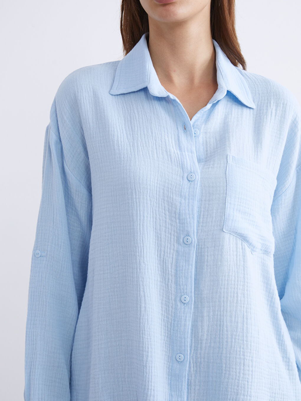 Chemise Oversize pour Femmes-5
