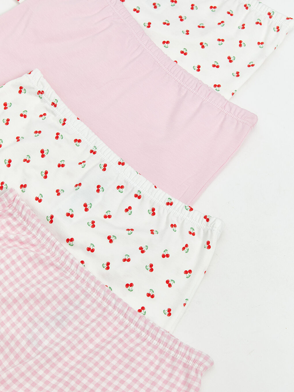 Pembe Baskılı Kız Çocuk Boxer 5'li-2