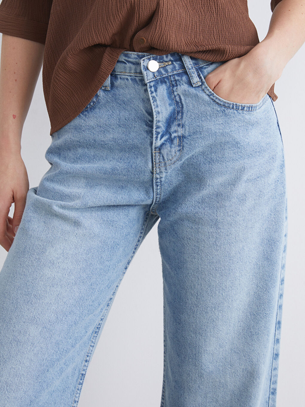 Wideleg Women's Jeans-5