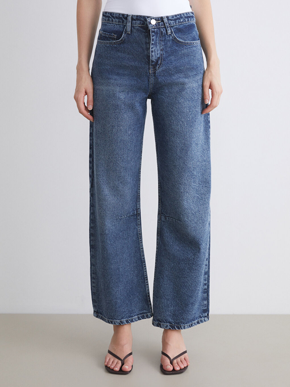 Wideleg Women's Jeans-3