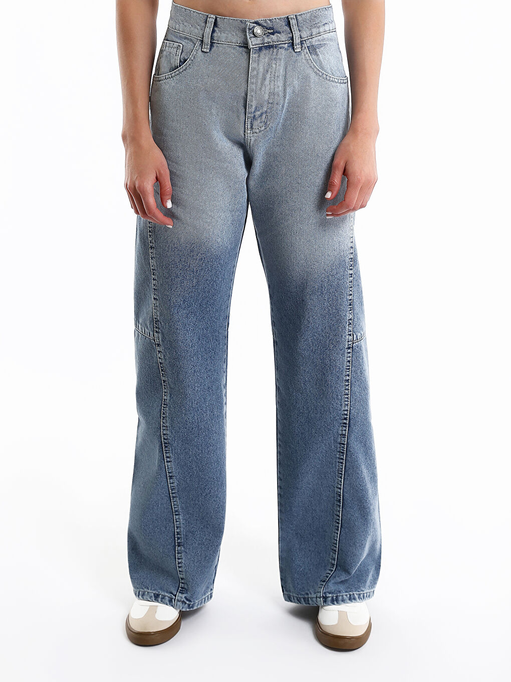 Wideleg Women's Jeans-1