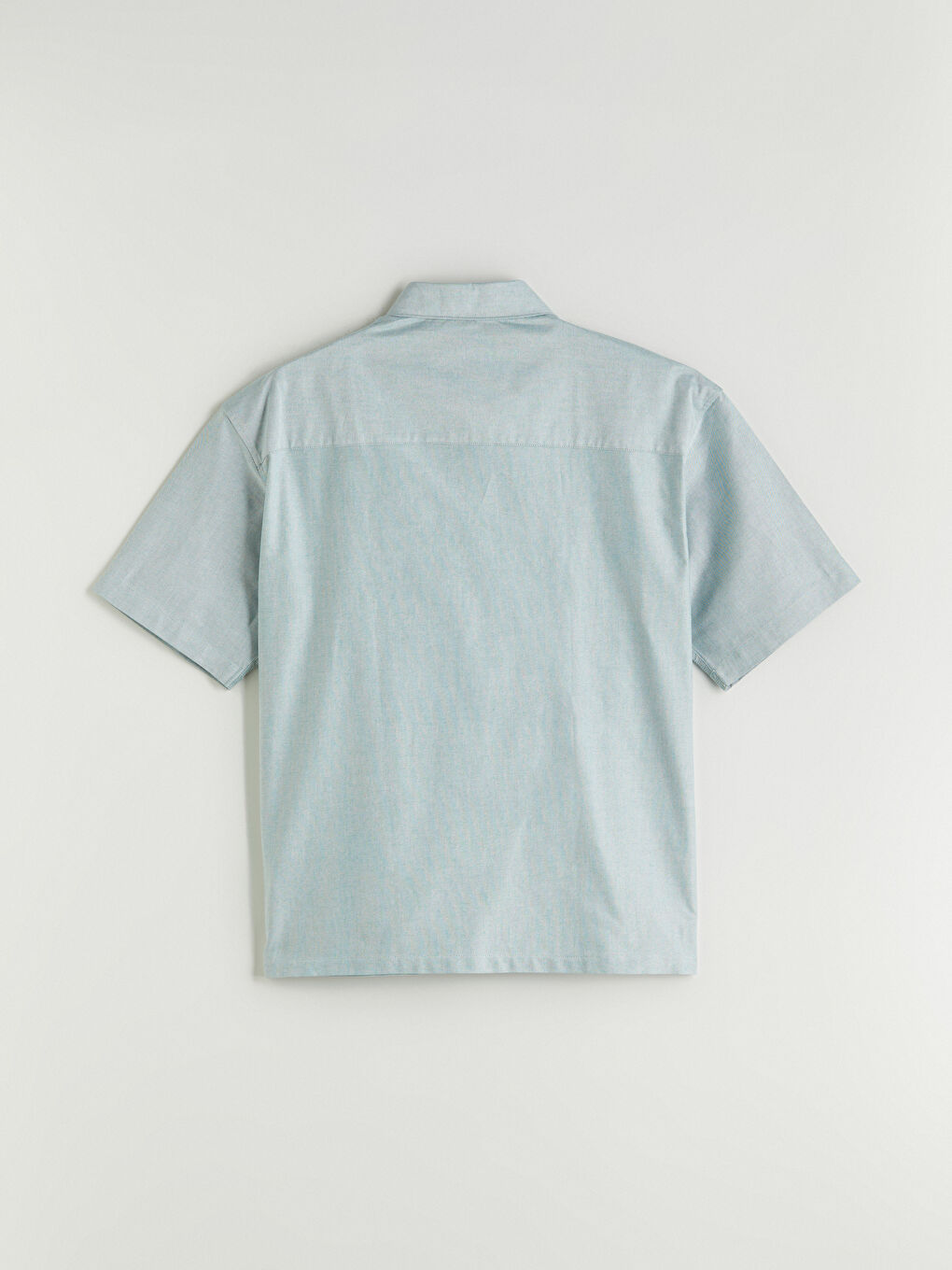 Regular Fit Short Sleeve Men's Shirt-5