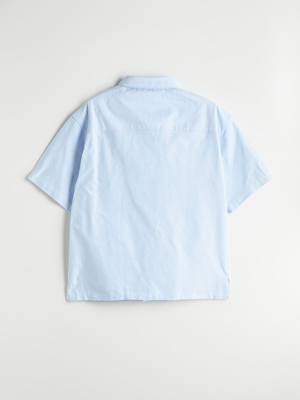 Regular Fit Short Sleeve Men's Shirt-5