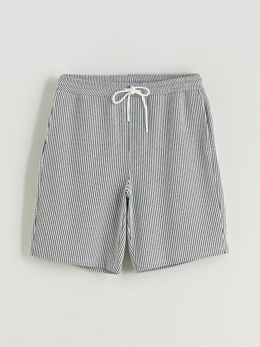 LCW Vision Standard Fit Striped Men's Shorts -S5RO07Z8-LEG