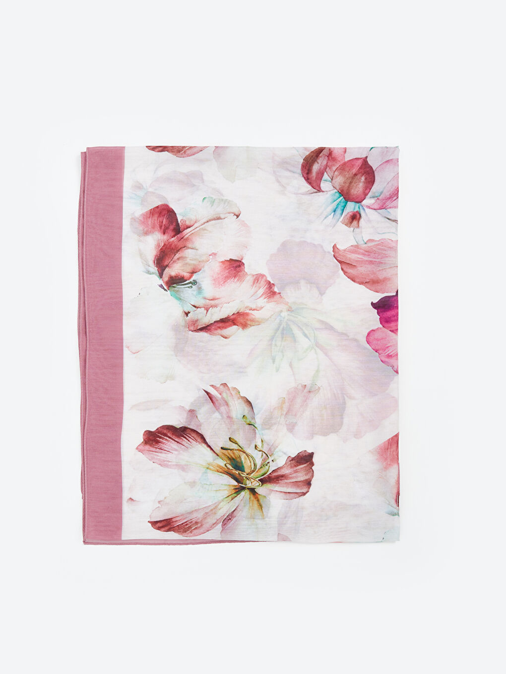 Floral Women's Scarf -S5RO12Z8-LT9