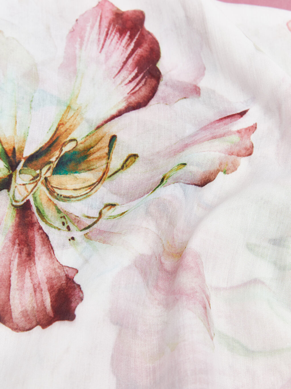 Floral Women's Scarf -S5RO12Z8-LT9