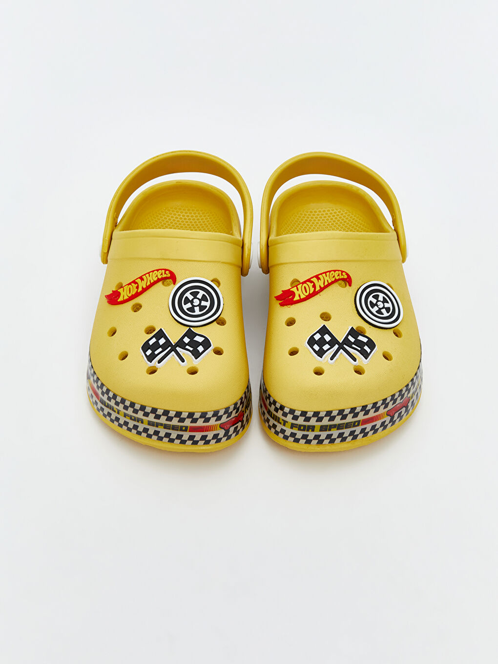 Sarı Hot Wheels Baskılı Erkek Çocuk Plaj Sandaleti-2
