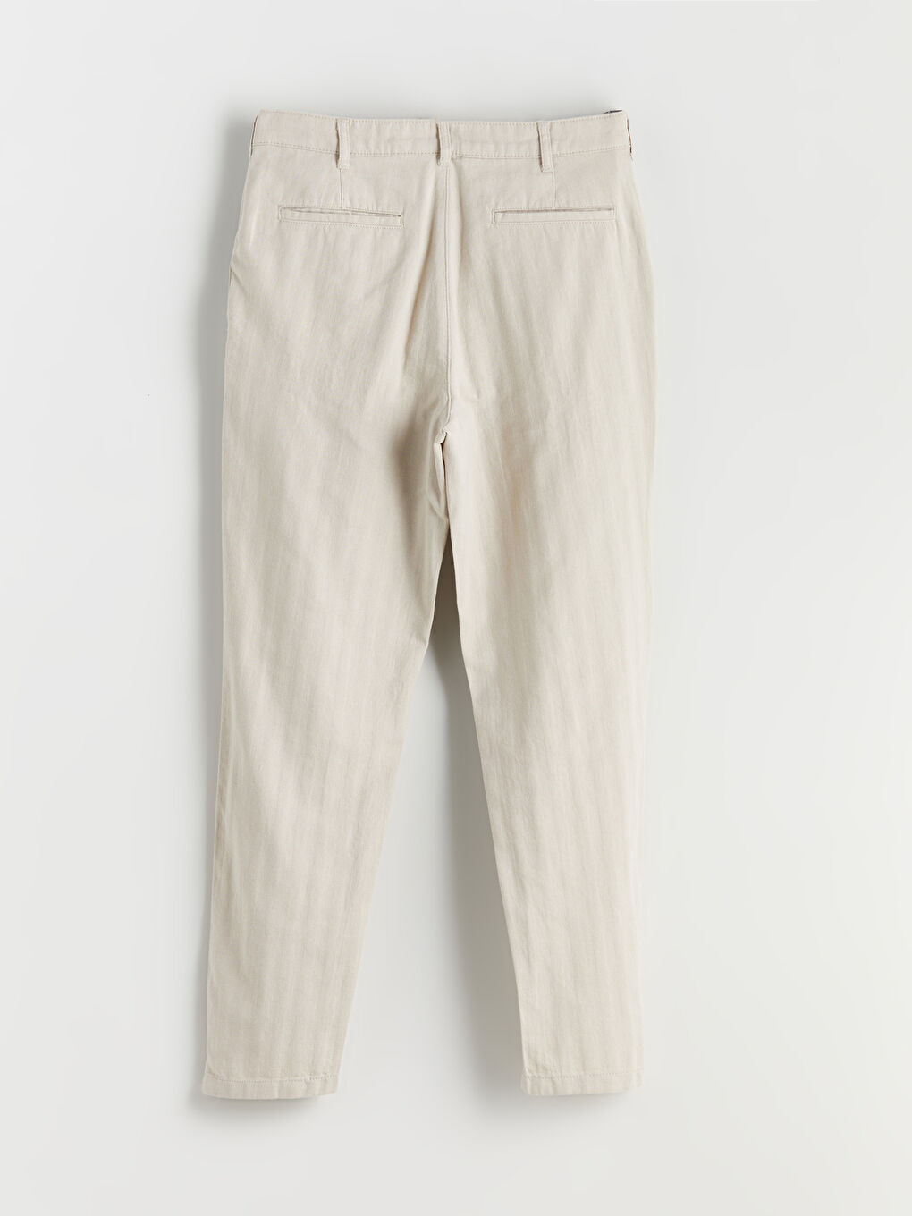 LCW Vision Slim Fit Linen Blend Men's Trousers -S5RO42Z8-SX6