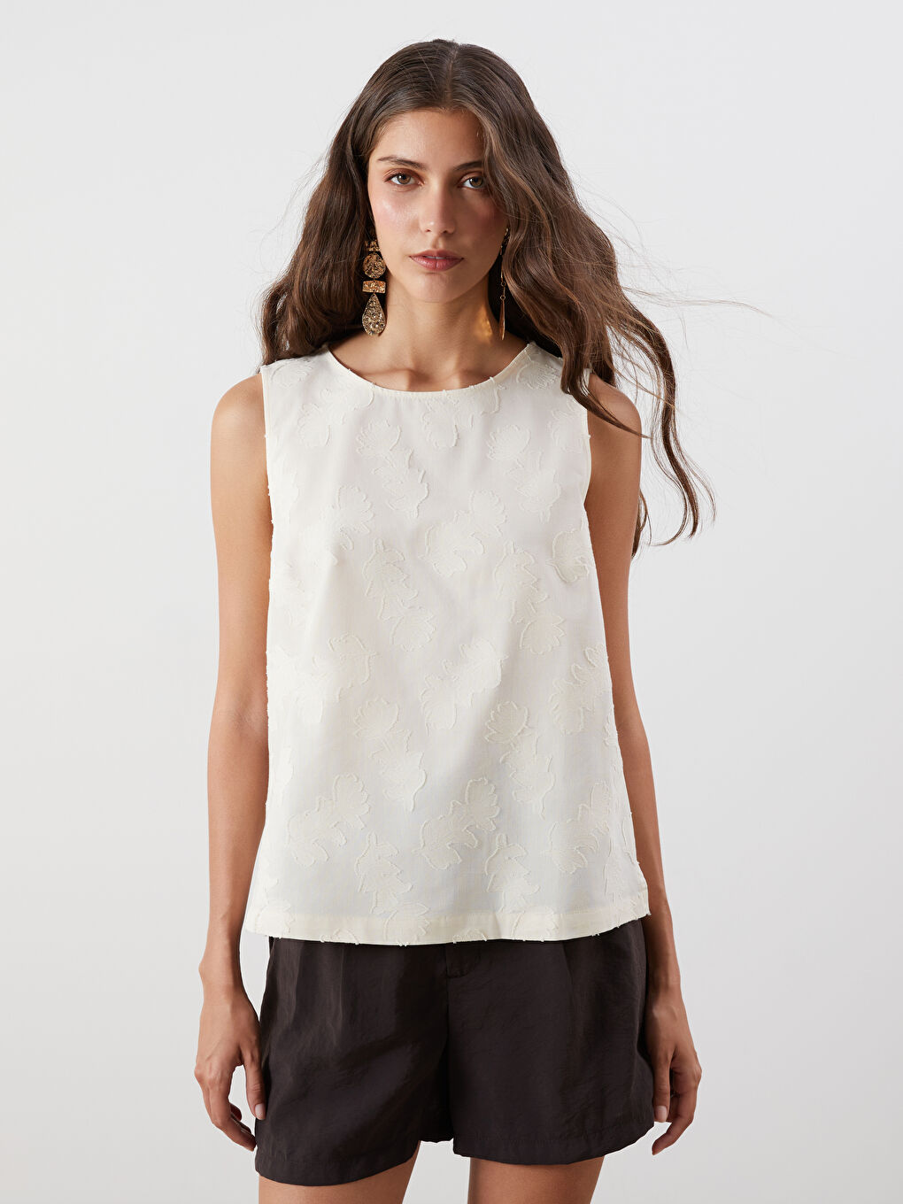 LCW Vision Woman ECRU Blouse -S5RO54Z8-FDL