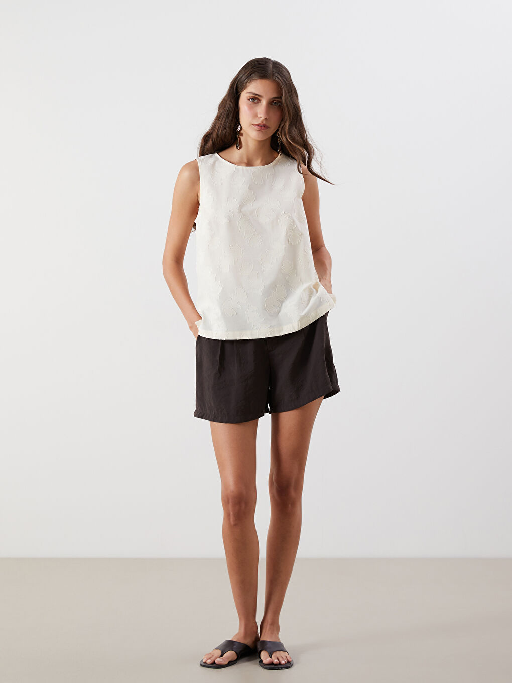 LCW Vision Woman ECRU Blouse -S5RO54Z8-FDL