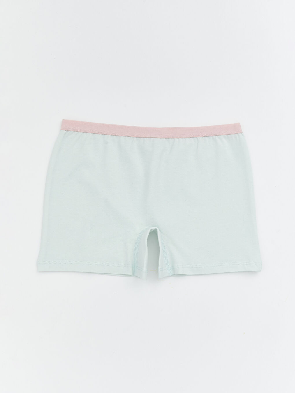 Mavi Beli Lastikli  Kız Çocuk Boxer