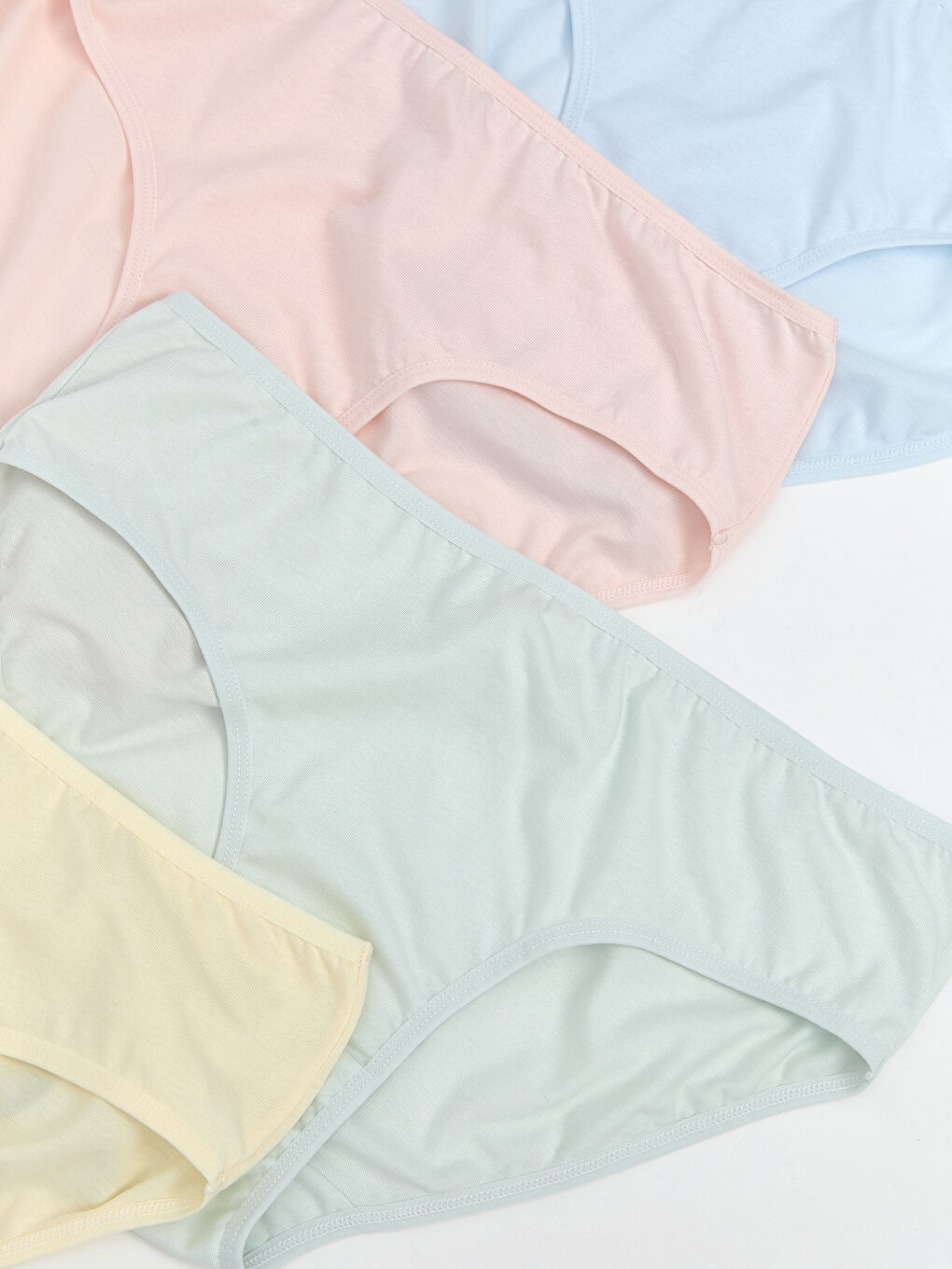 Mavi Basic Kız Çocuk Külot 5'li-1