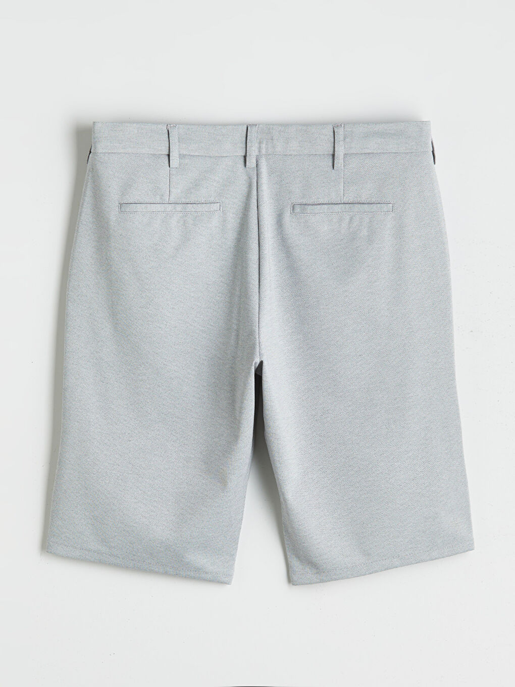 Gri Standart Kalıp Erkek Şort-5