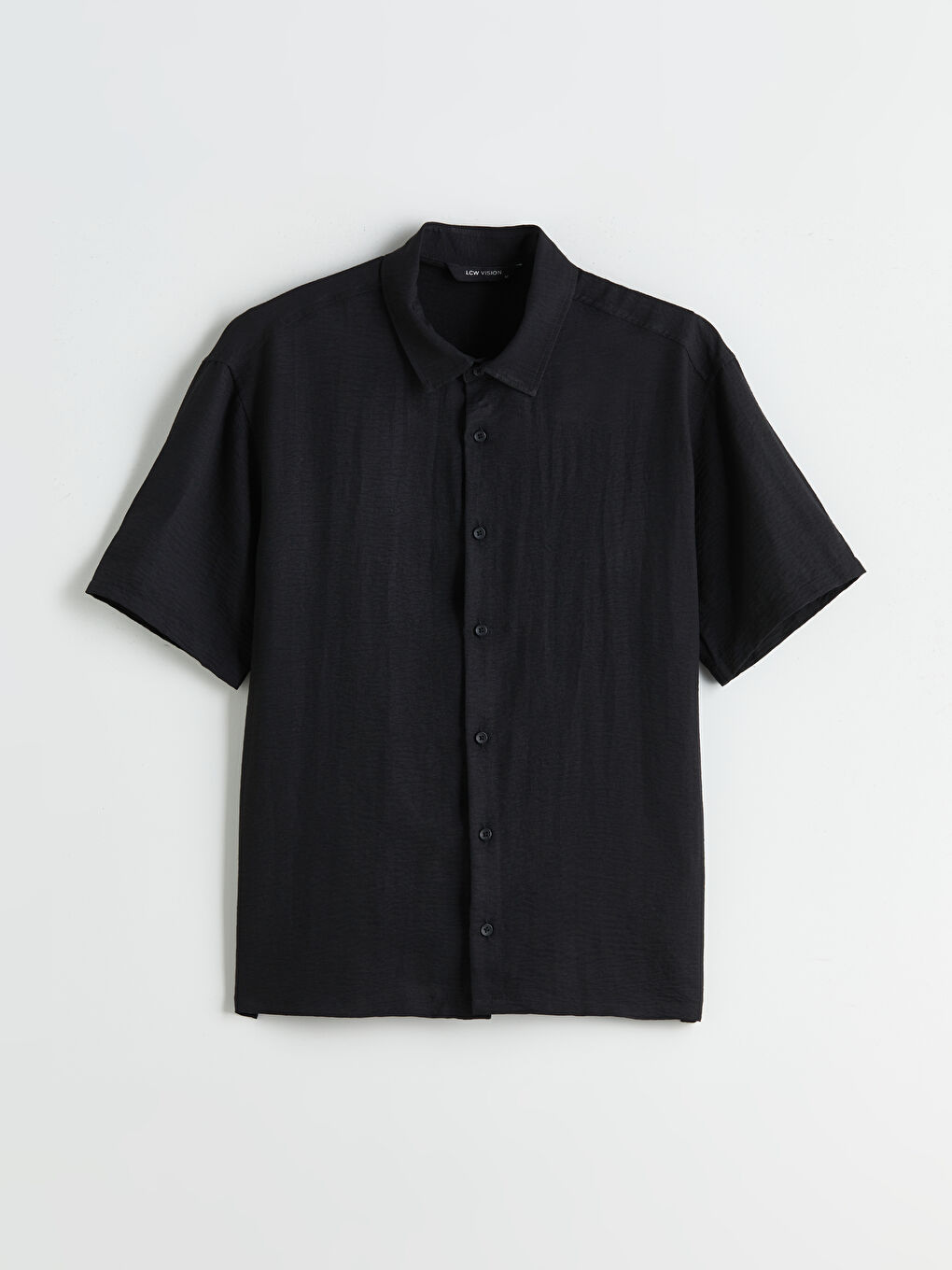 Regular Fit Short Sleeve Dobby Men's Shirt -S5RP00Z8-CVL