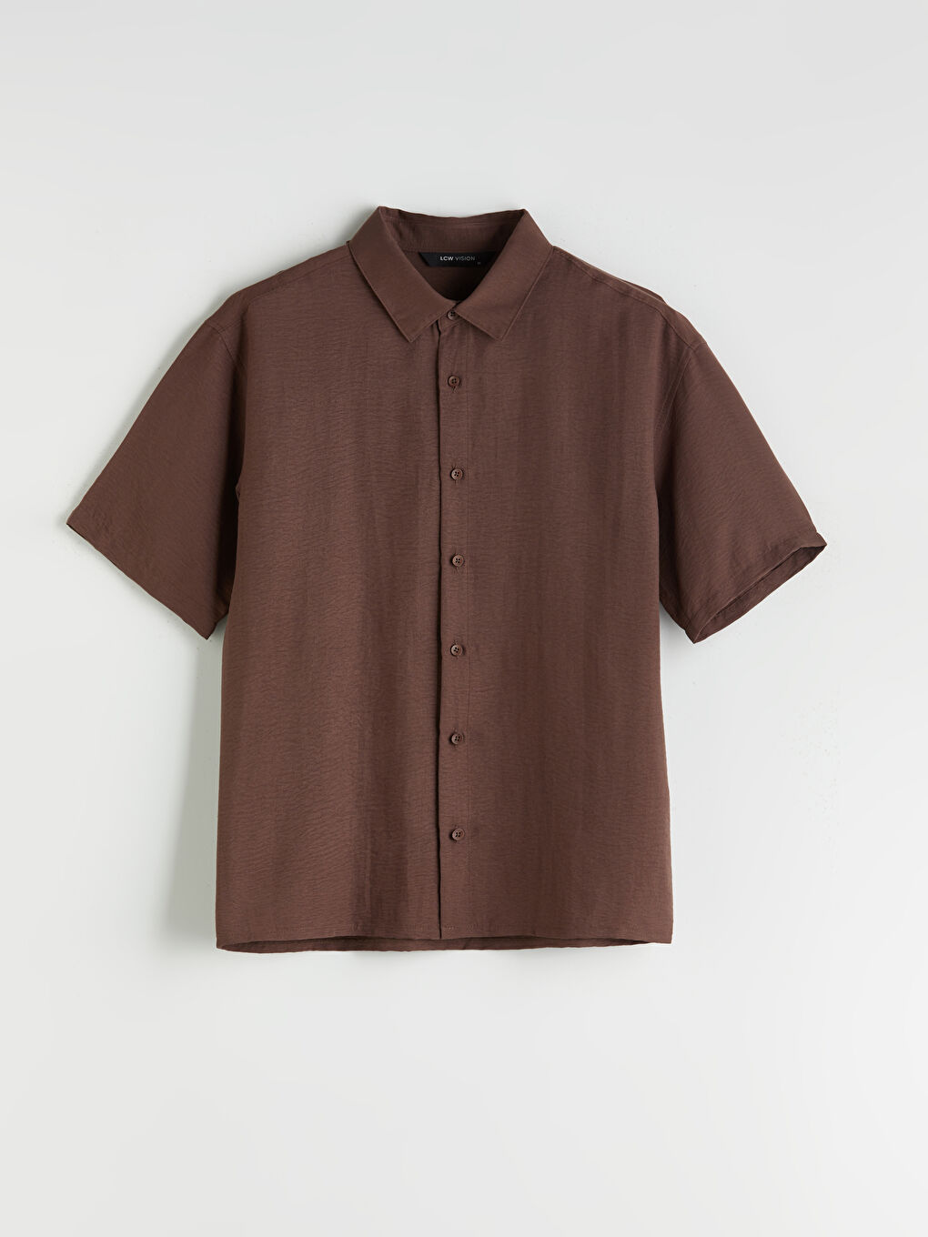 Regular Fit Short Sleeve Dobby Men's Shirt -S5RP00Z8-1FY