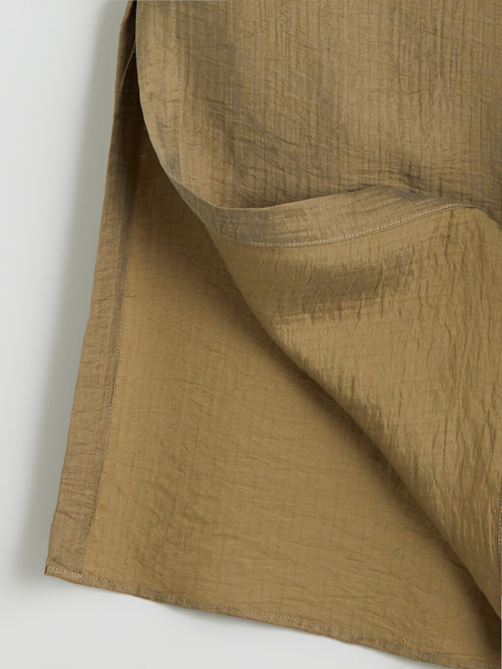 Elasticated Waist Textured Women's Trousers-5