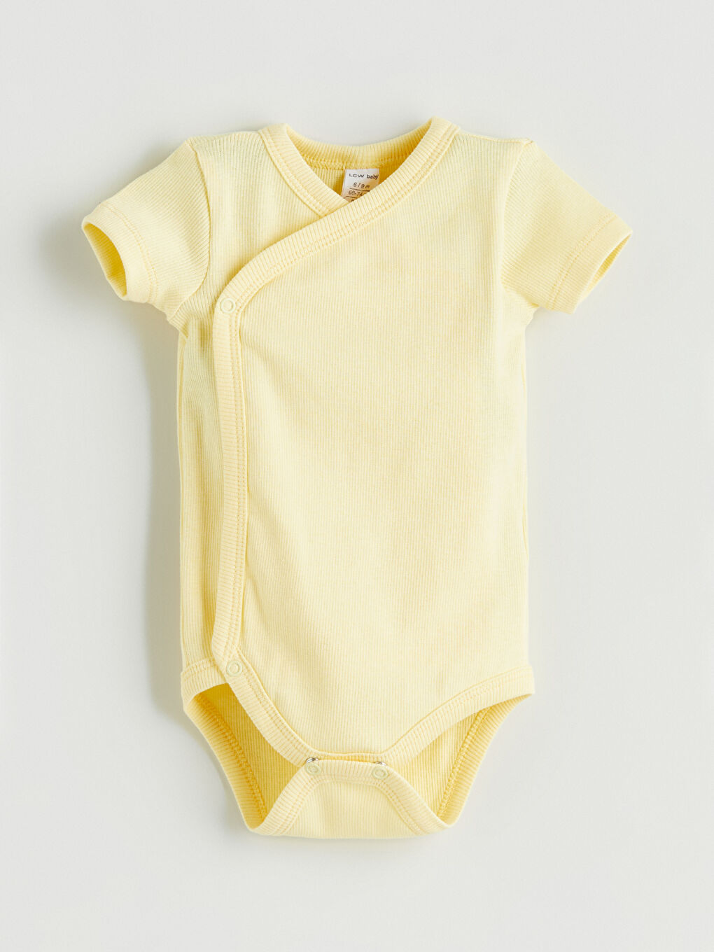 Pembe Bisiklet Yaka Basic Çıtçıtlı Body 2'li-1