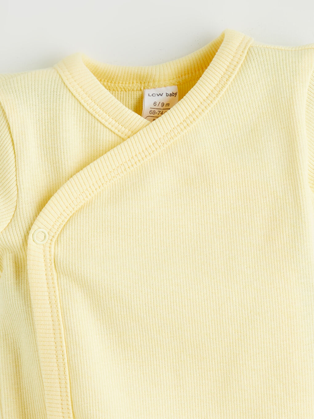 Pembe Bisiklet Yaka Basic Çıtçıtlı Body 2'li-2