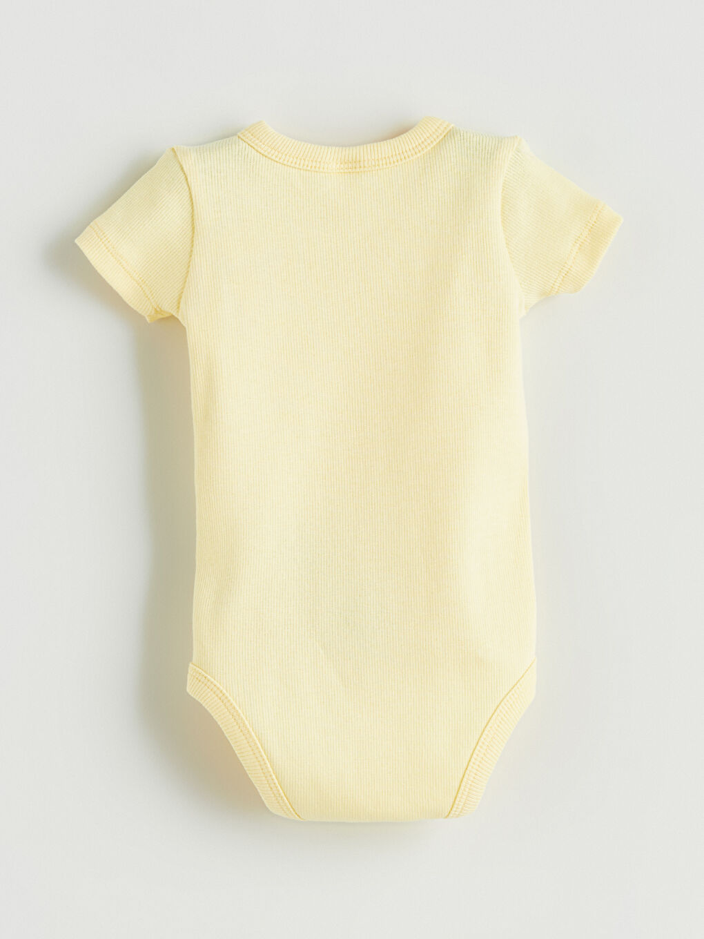 Pembe Bisiklet Yaka Basic Çıtçıtlı Body 2'li-3