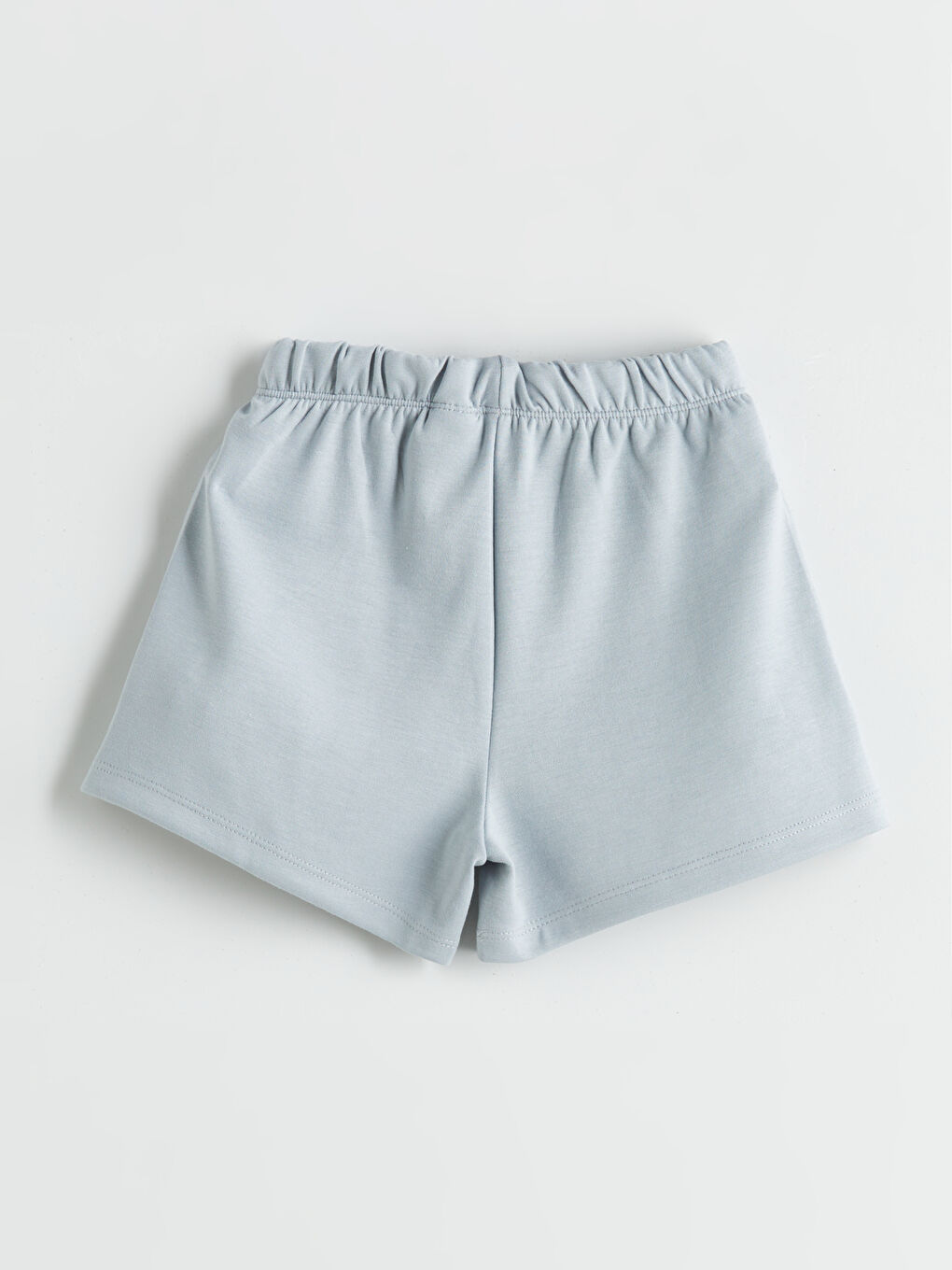 Gri Baskılı Kız Çocuk Tişört ve Şort 2'li-4