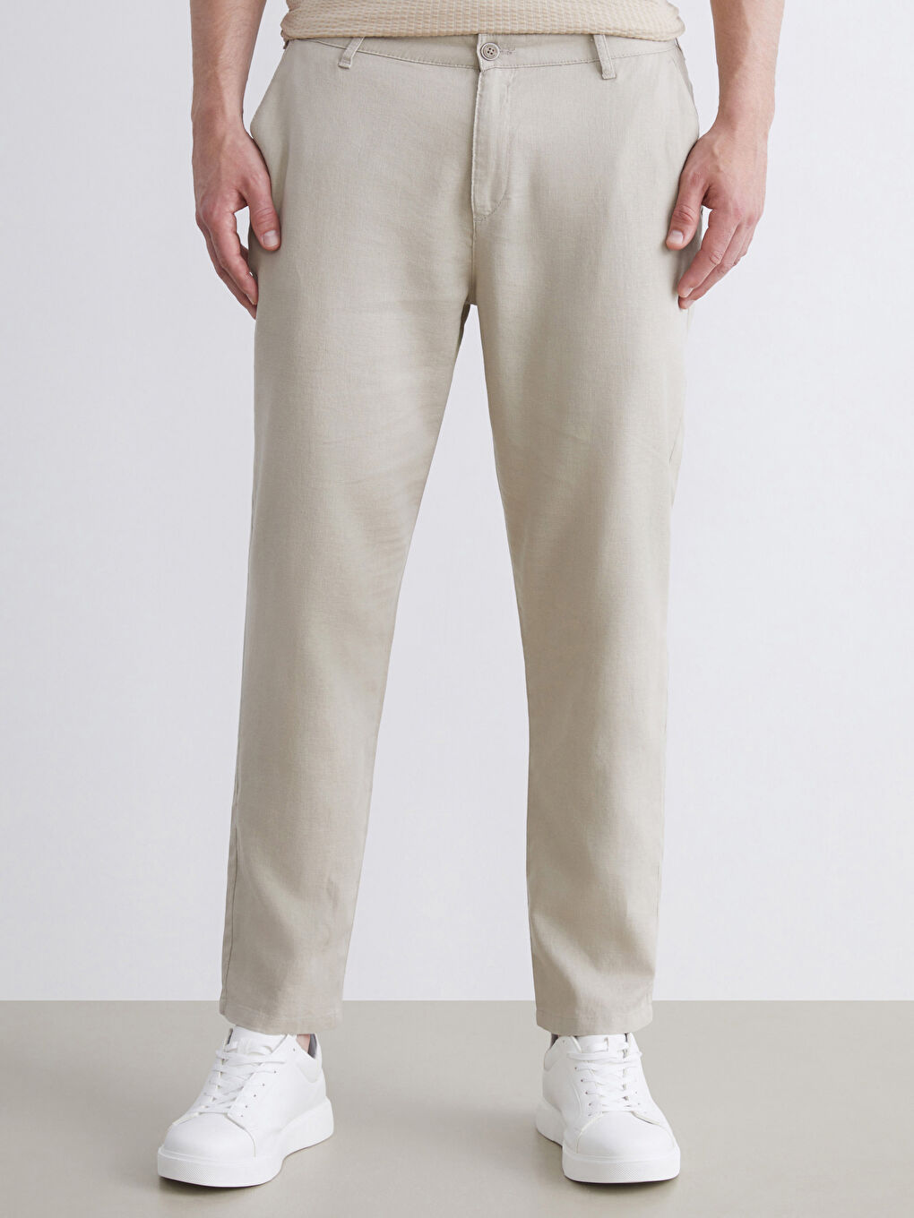 Standard Fit Men's Chino Trousers-1