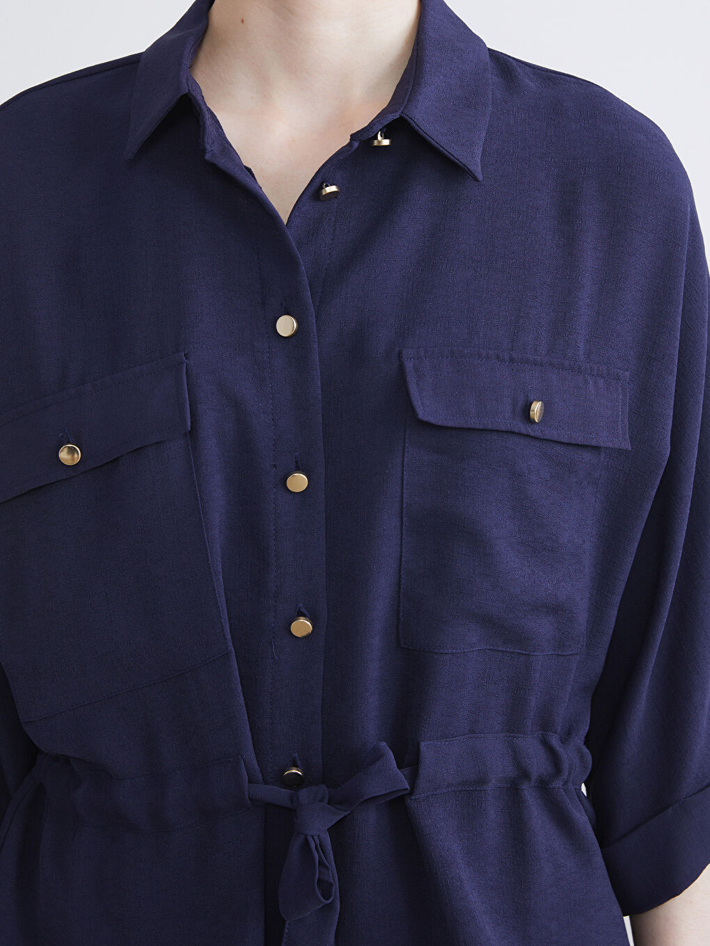 Сорочка Доббі Оверсайз для жінок-2