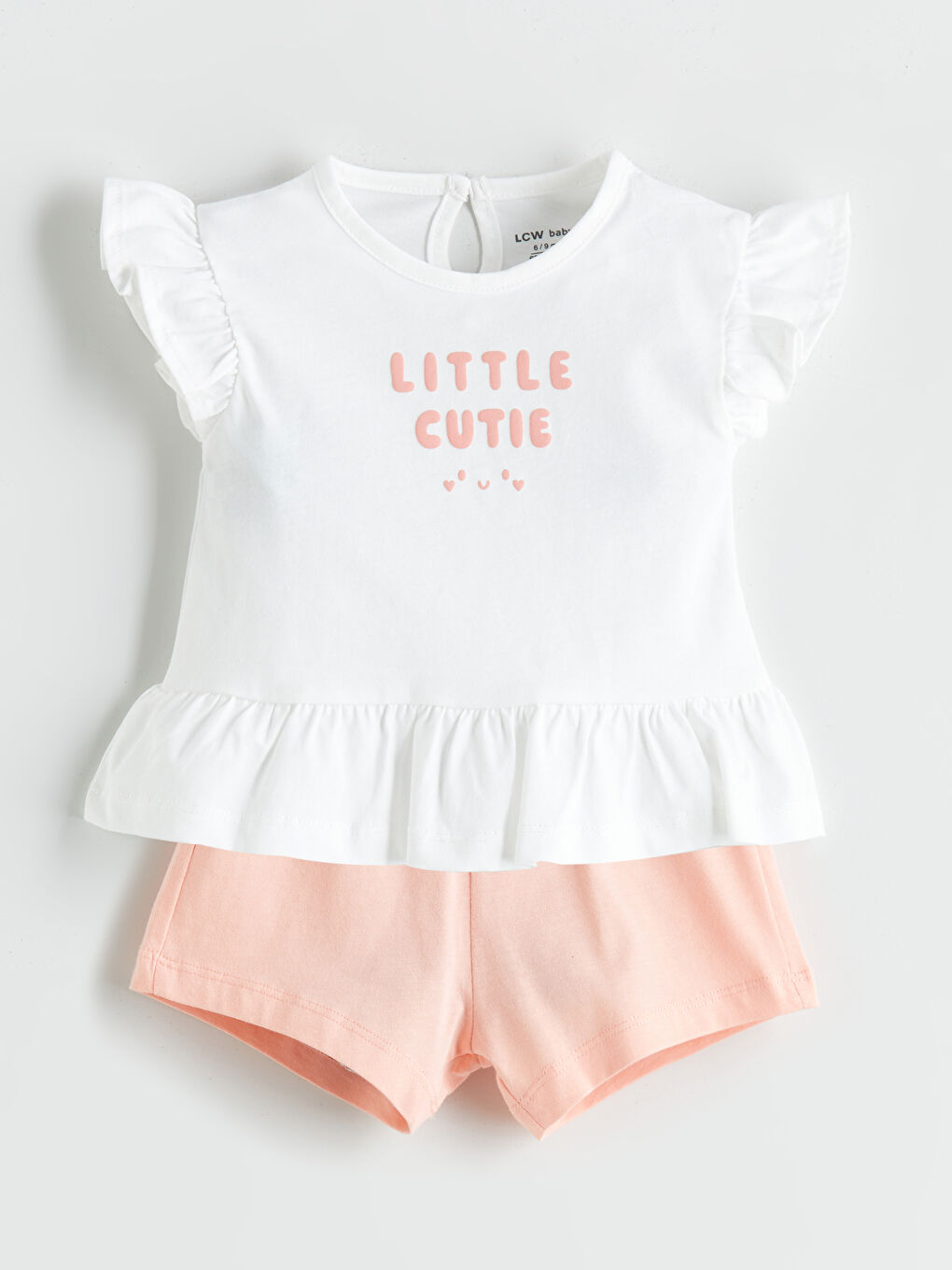 LCW baby Baby Girl ECRU Set -S5RP34Z1-FDU