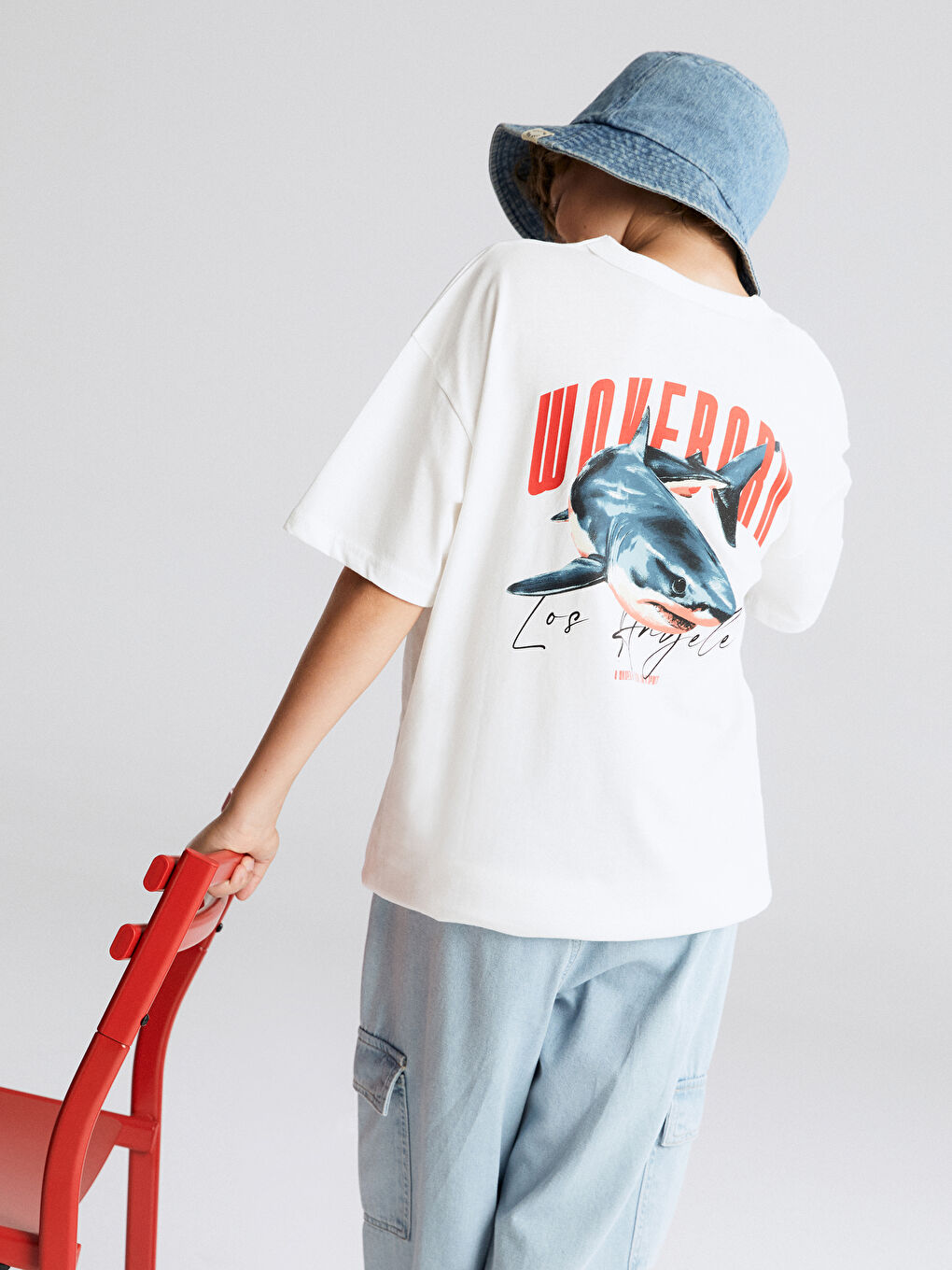 Crew Neck Boys' T-Shirt