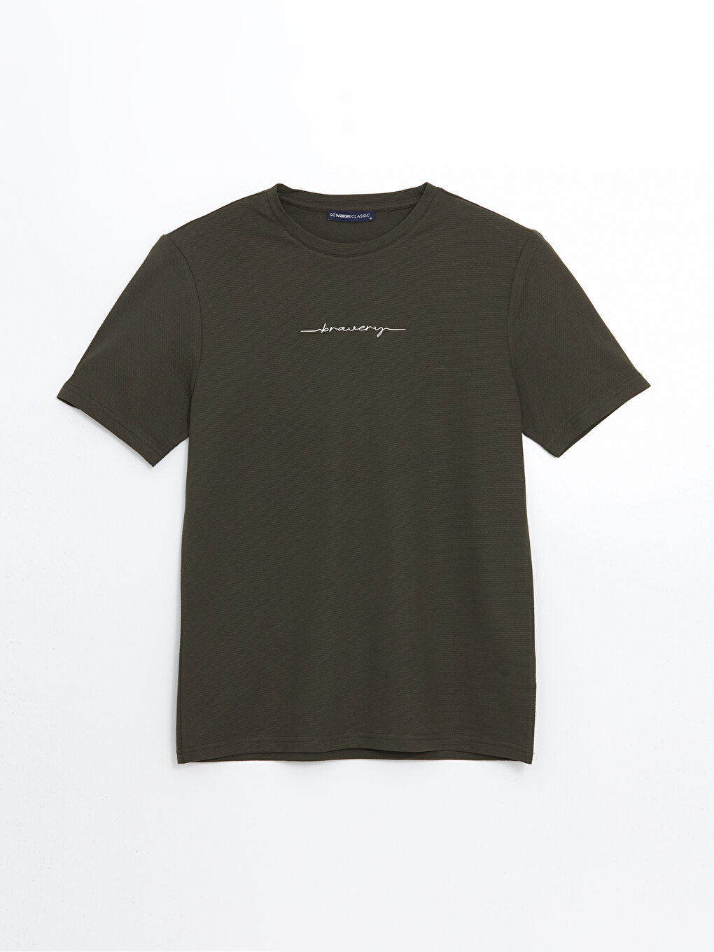 Κοντομάνικο Μπλουζάκι Ανδρικό με Στρογγυλή Λαιμόκοψη-9