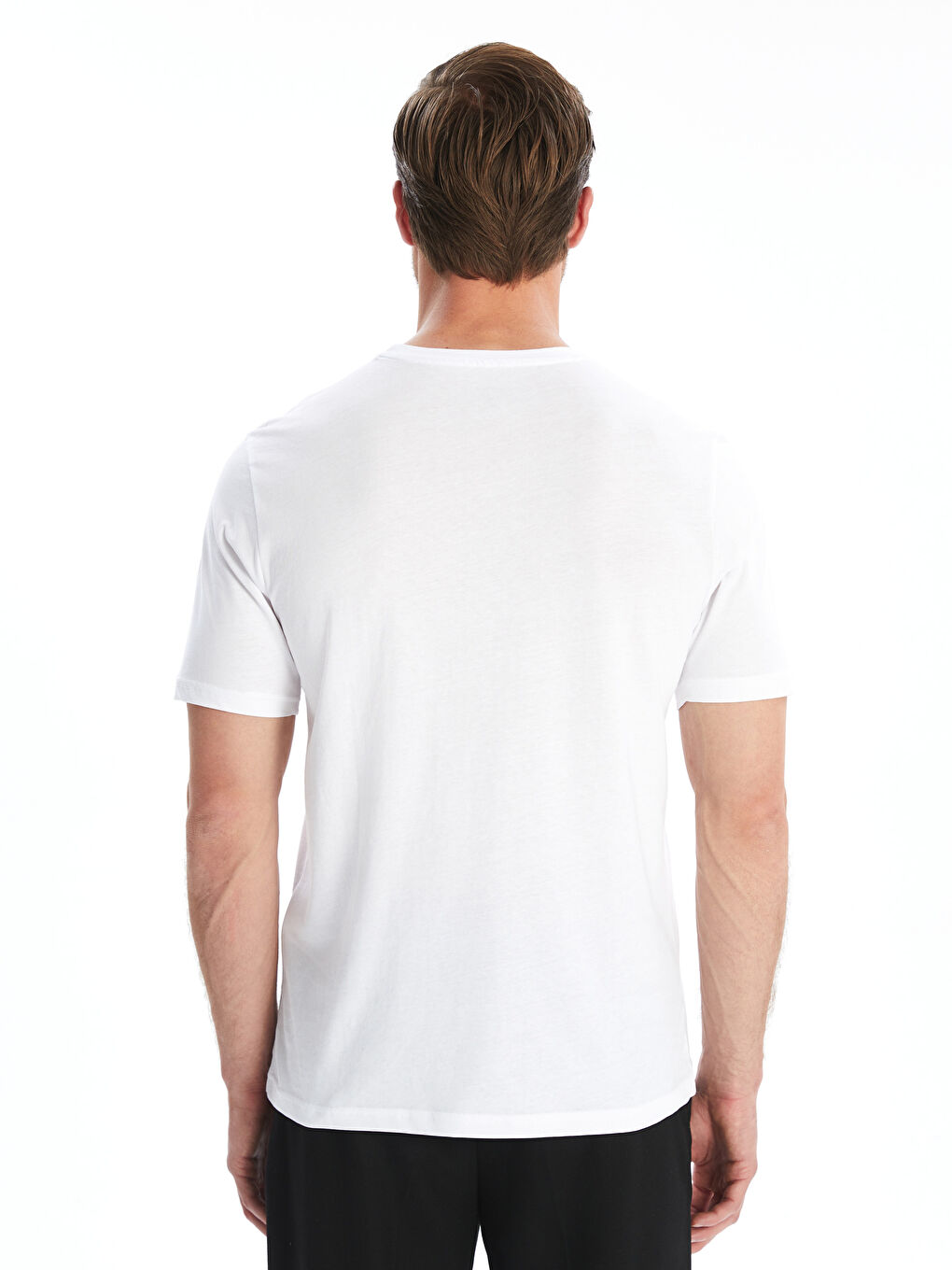 LCWAIKIKI Classic Crew Neck Jersey Men's T-Shirt -S5RP55Z8-Q6K