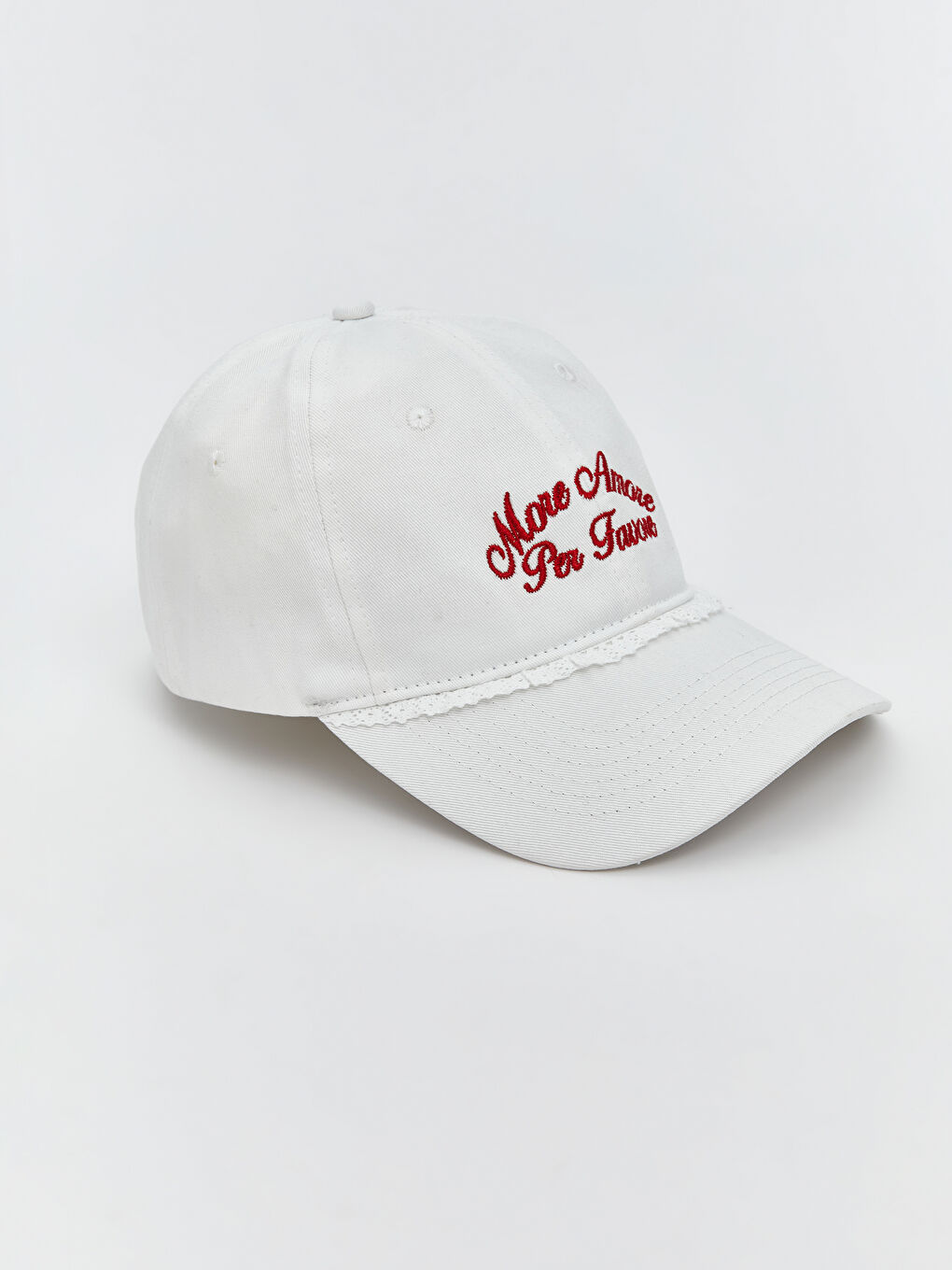 LCW ACCESSORIES Text Embroidered Women's Baseball Cap -S5RP74Z8-EEW