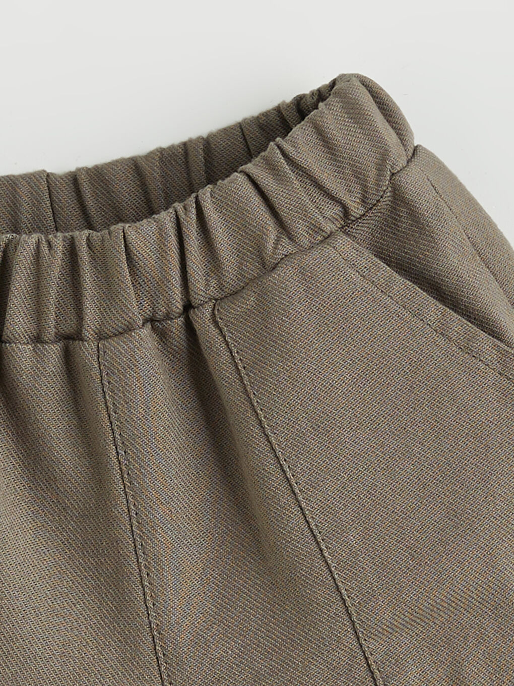 Kahverengi Erkek Bebek Cepli Şort-2