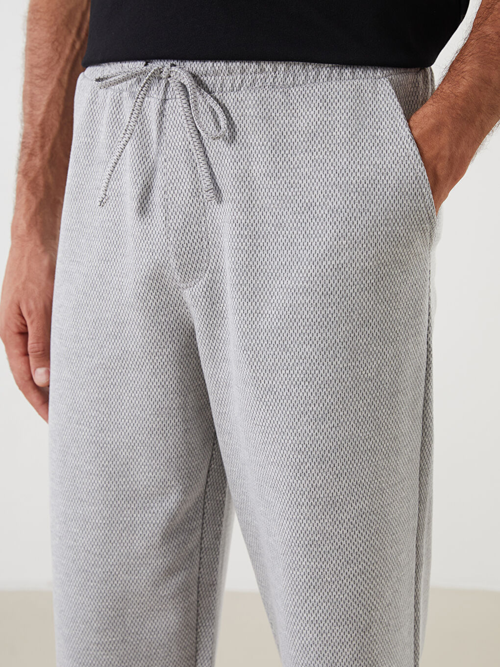 Gri Standart Kalıp Erkek Şort-2