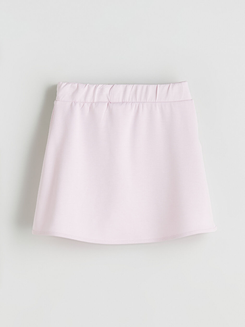 Pembe Stitch ve Angel Baskılı Kız Çocuk Tişört ve Şort Etek-6