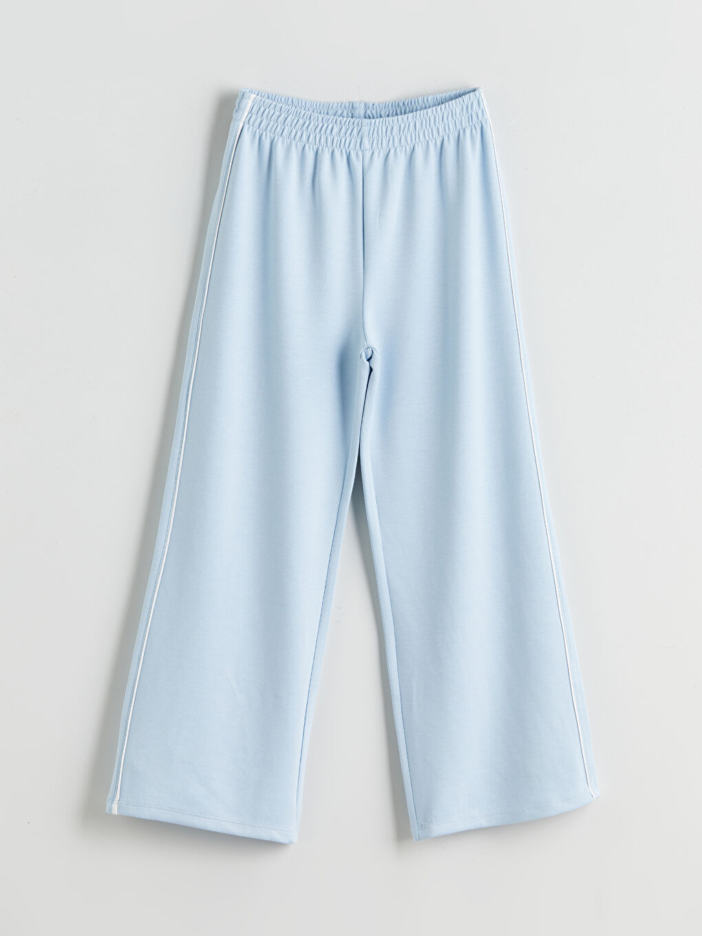 Mavi Polo Yaka Kız Çocuk Tişört ve Pantolon-3