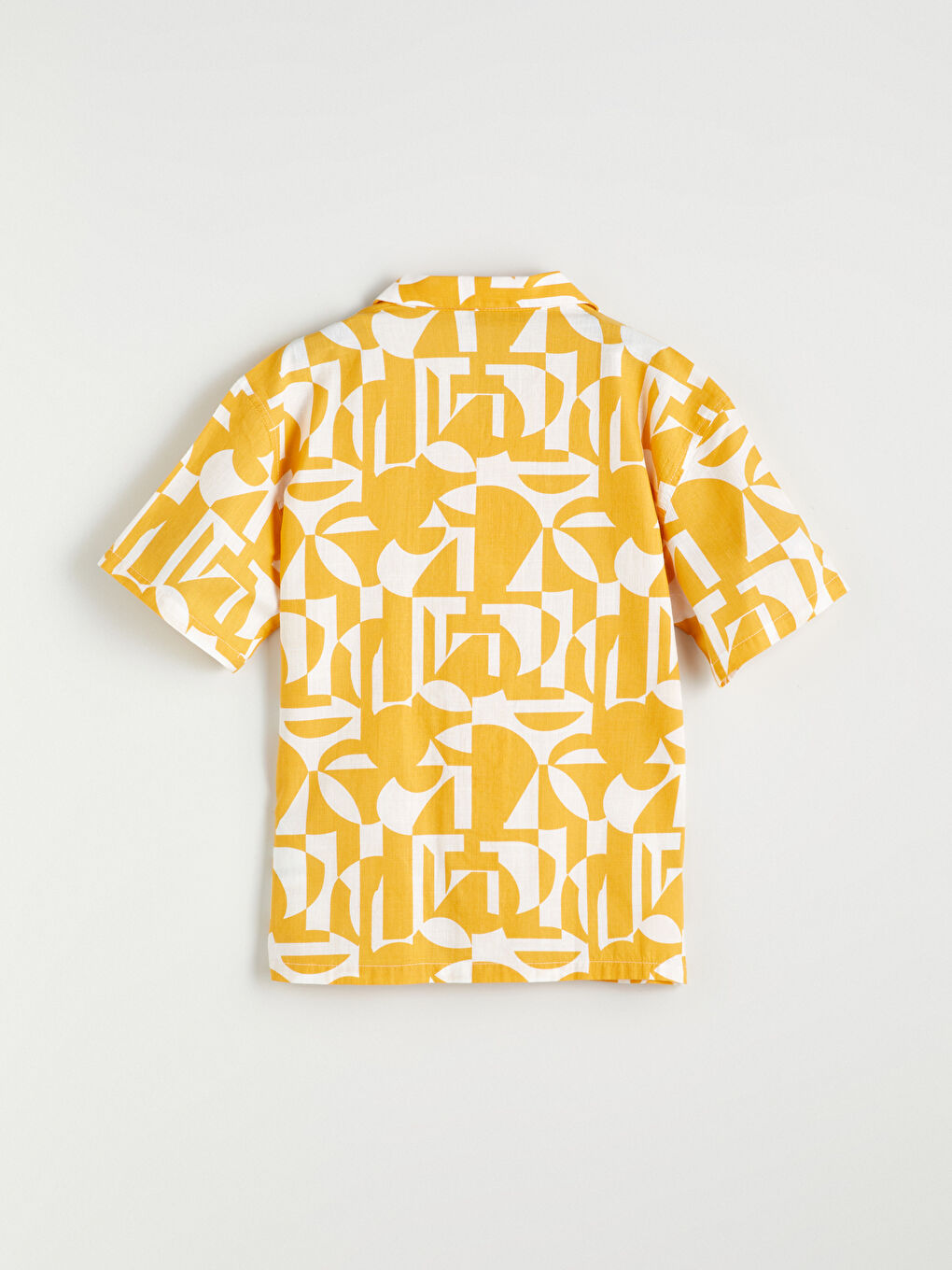 LCW Kids Patterned Short Sleeve Boys' Shirt -S5RQ28Z4-LUG