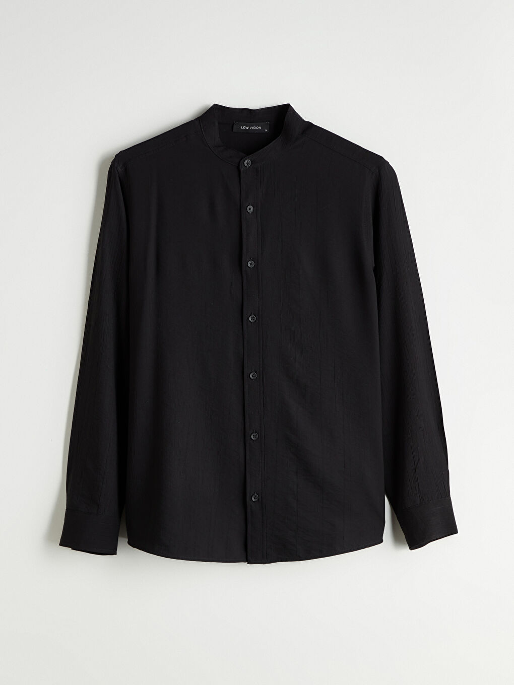 LCW Vision Regular Fit Grandad Collar Long Sleeve Men's Shirt -S5RQ33Z8-CVL